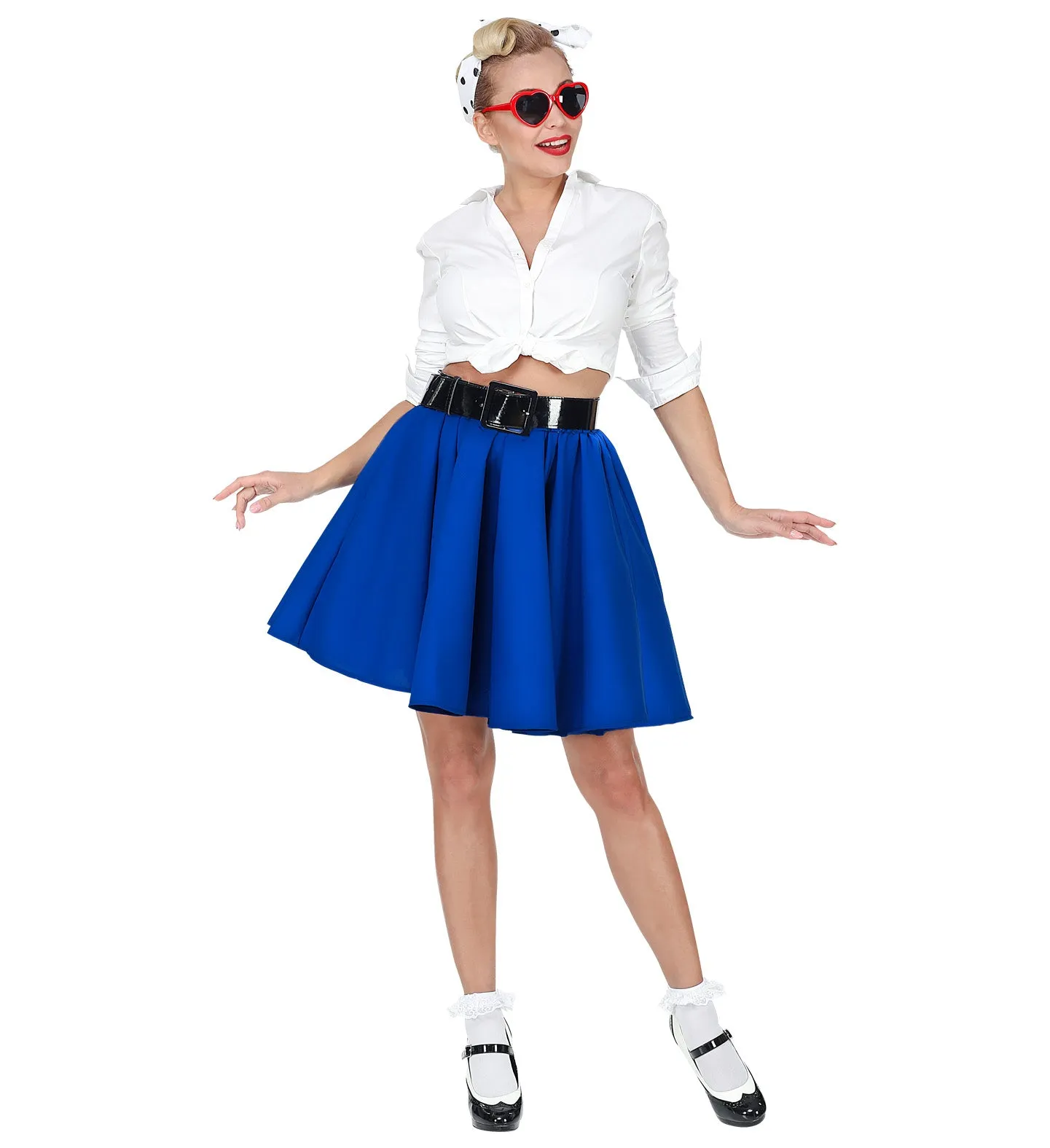 1950's Blue Rock "N' Roll Skirt