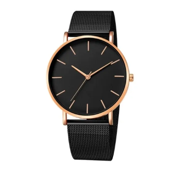 2020 LUXURY LADIES WATCH MESH STAINLESS STEEL CASUAL BRACELET