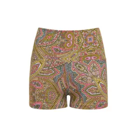 Ali Paisley Micro Bike Short