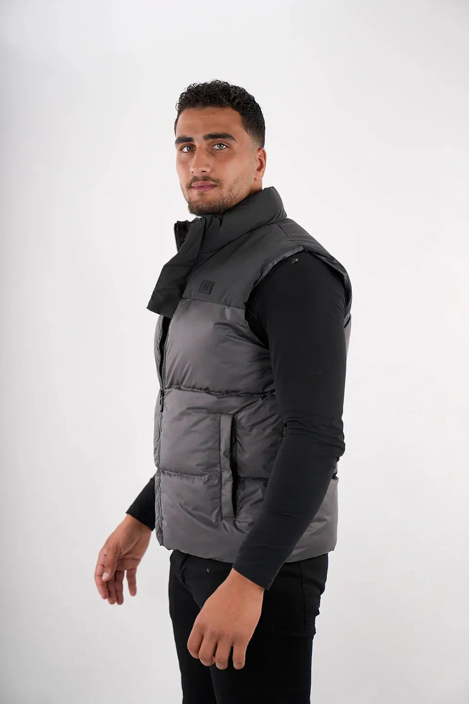 Antra Puffer Vest With Side Pockets