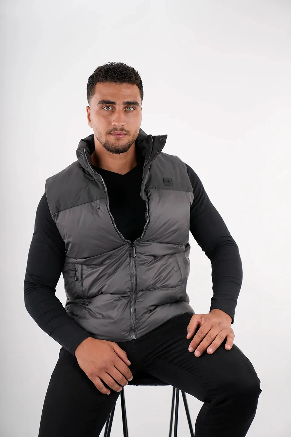 Antra Puffer Vest With Side Pockets