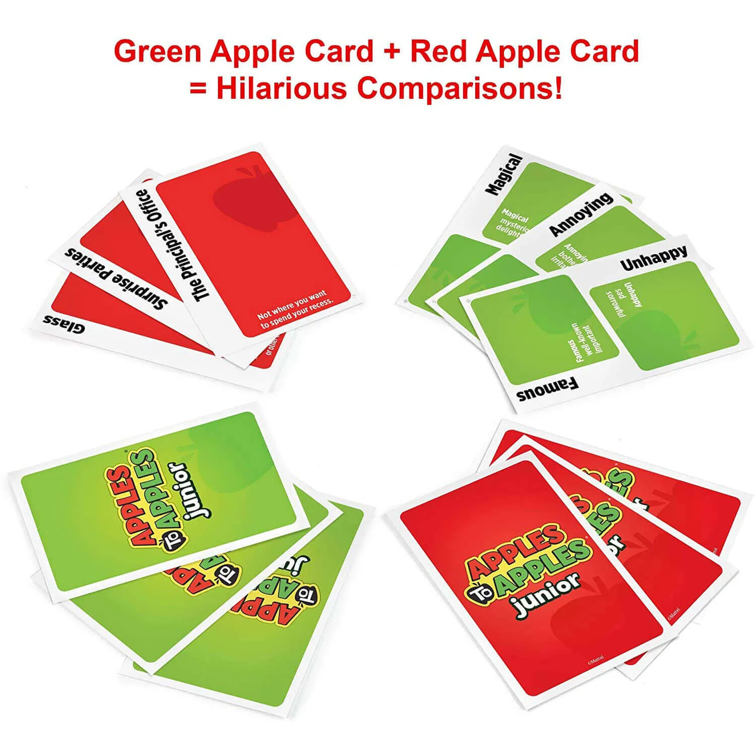 Apples to Apples Junior: The Game of Crazy Crazy Comparisons