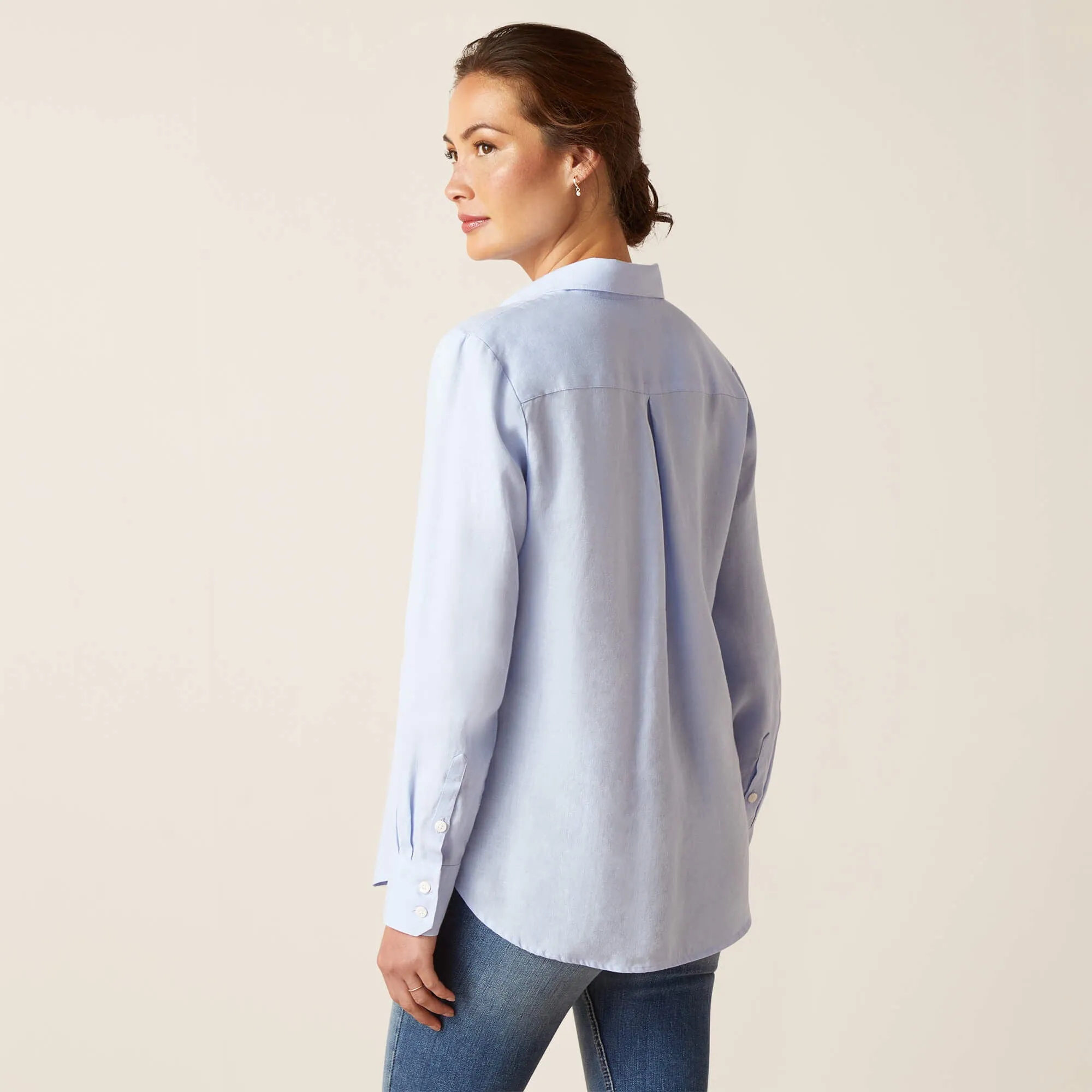 ARIAT Cazadero Blouse - Womens - Chambray Blue