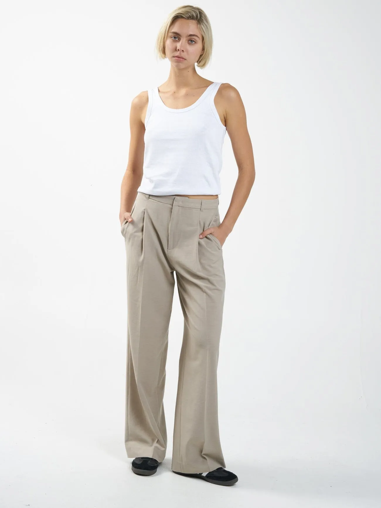 Artisan Suiting Pant - Stone