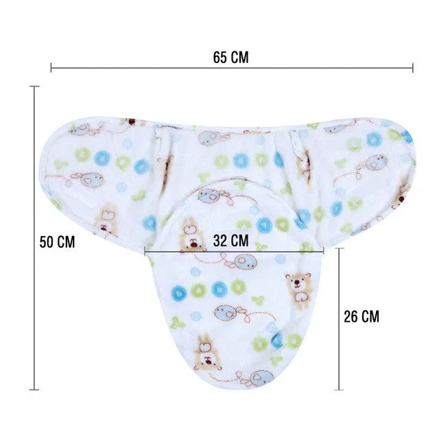 Baby Blanket Newborn Sleeping Bag Infant Swaddle Wrap Soft Envelope Swaddling Baby Bedding Set 0-4 Months