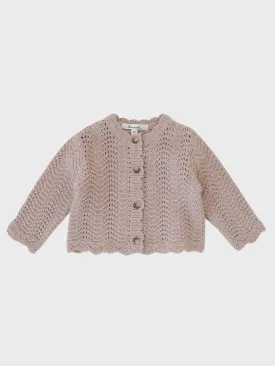 Baby Estelle Knit Cardigan Pink