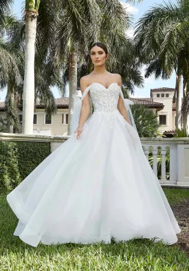 Blu - 5983 - Fausta - Cheron's Bridal, Wedding Gown