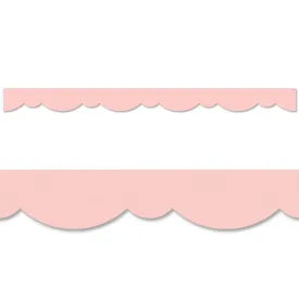 Blush Stylish Scallops Border