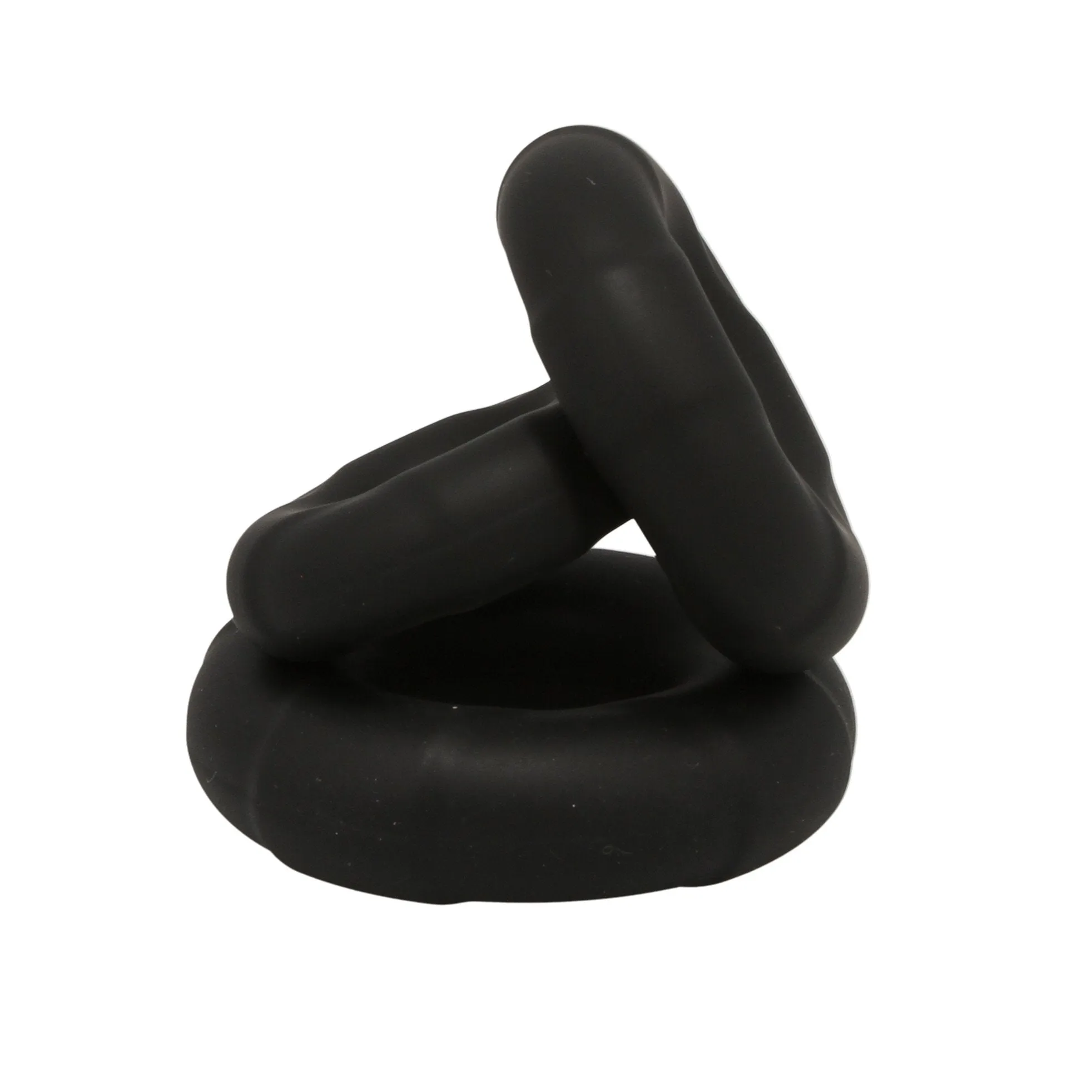 Brawny Bands Cock Ring Set - Black