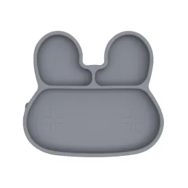 Bunny Stickie® Plate - Grey