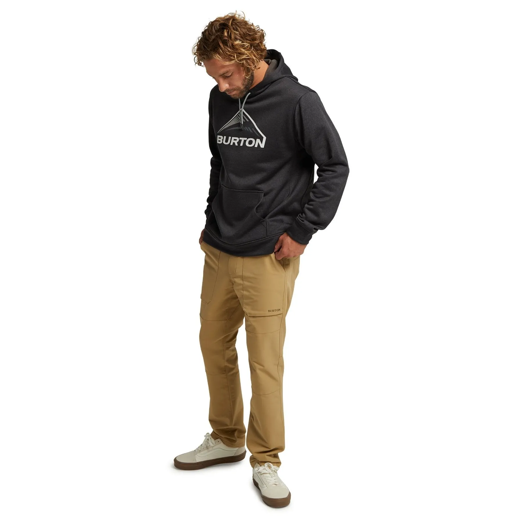 Burton Mens Oak Seasonal Pullover Hoodie 2021