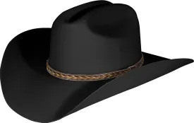 Buy Black Stallion Pinch Style Cowboy Hat