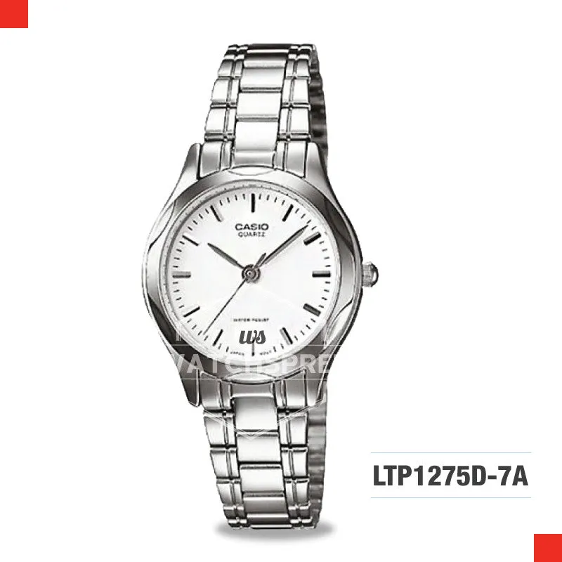 Casio Ladies' Standard Analog Watch LTP1275D-7A LTP-1275D-7A