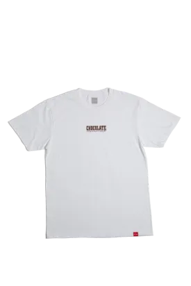 Chocolate Western Tee White