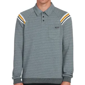 CJ Collins Vpolo Crew Sweater Cool Blue