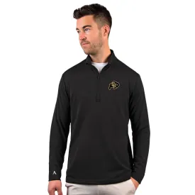 Colorado Buffaloes Antigua Black Bonsai Adult Quarterzip