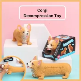 Corgi Decompression Toy - Squishy Doggy