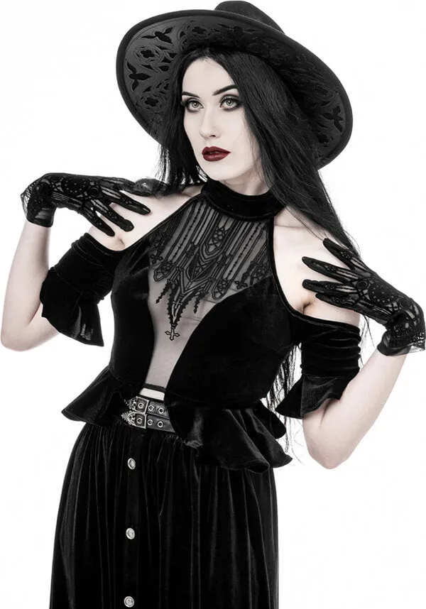 Dark Altar | HALTERNECK TOP*