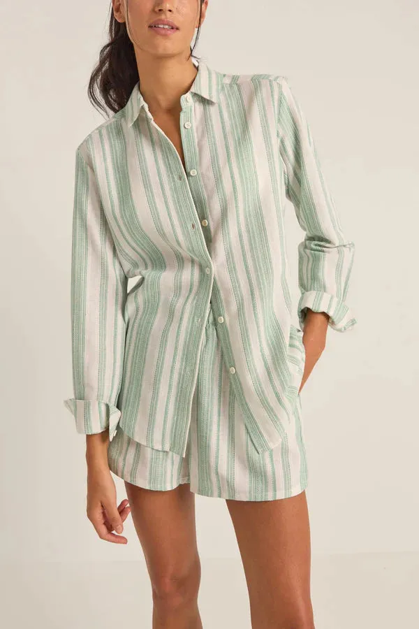 DINERO STRIPE BEACH SHIRT