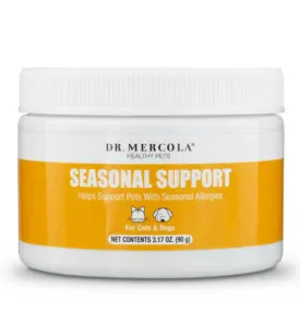 Dr. Mercola Seasonal Support (Seasonal Allergies) Supplements For Dogs