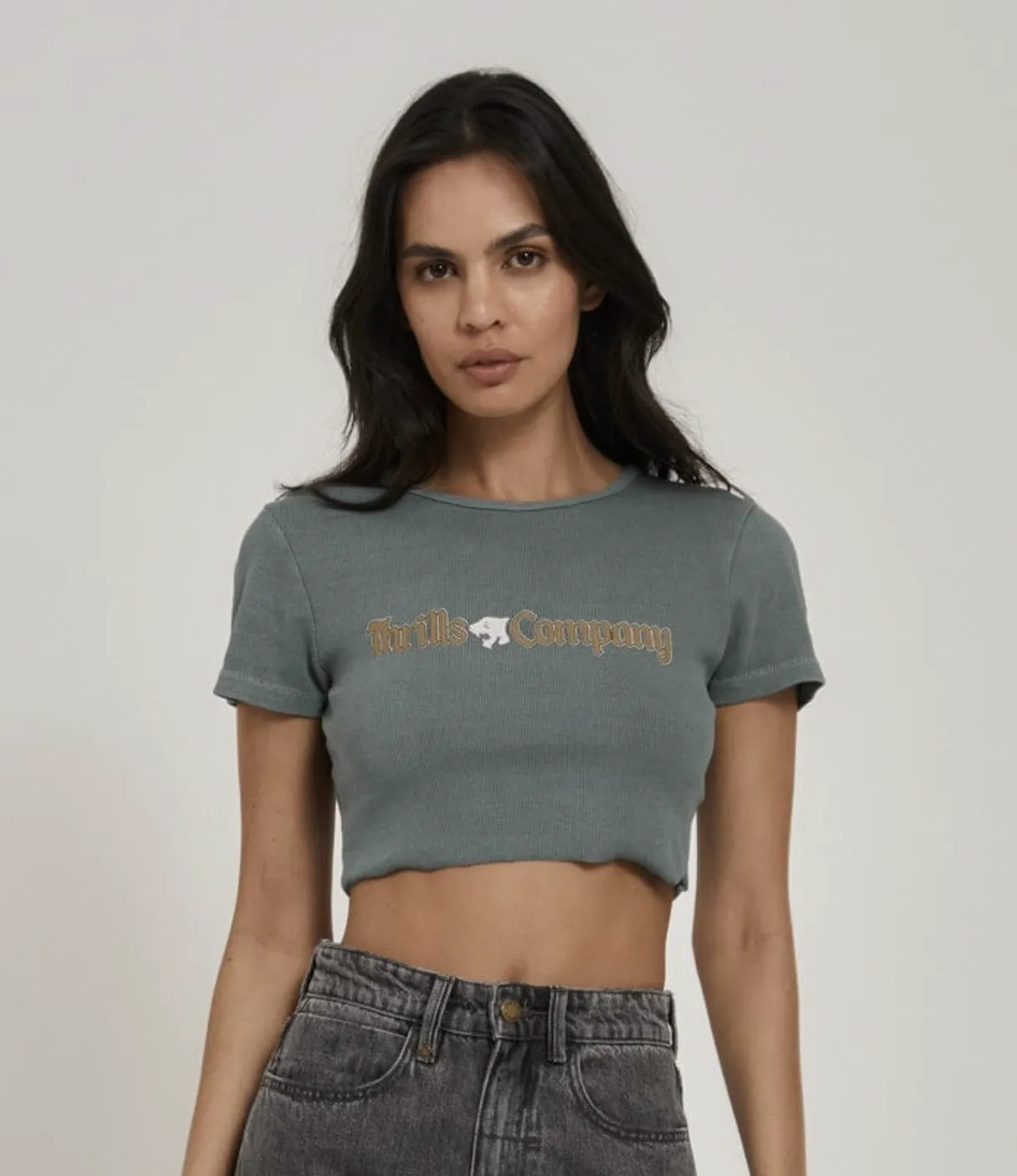 EWING CROP BABY TEE