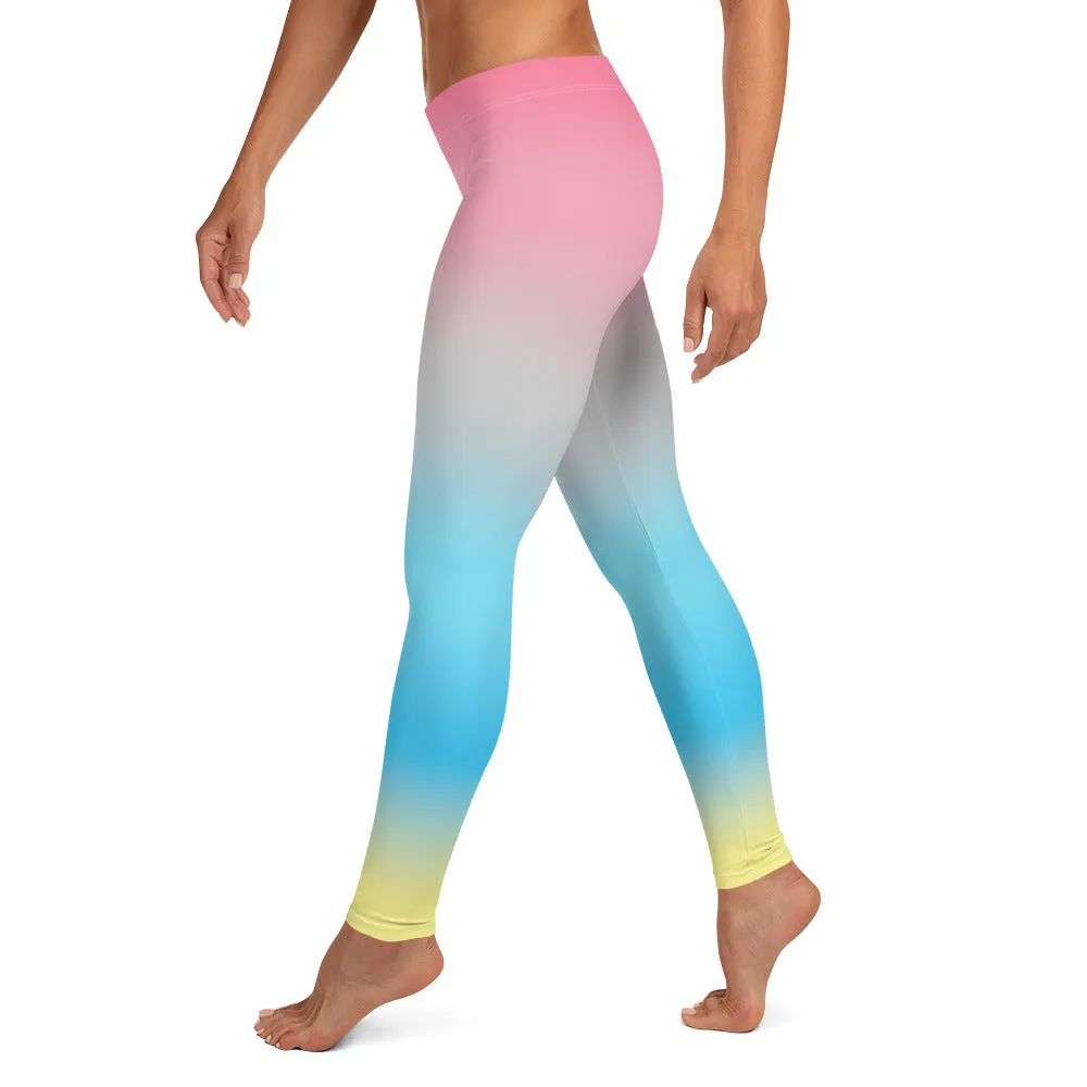 Genderflux Pride Women's Leggings Yoga Pants - Ombre