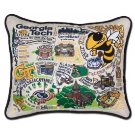 GEORGIA TECH PILLOW BY CATSTUDIO