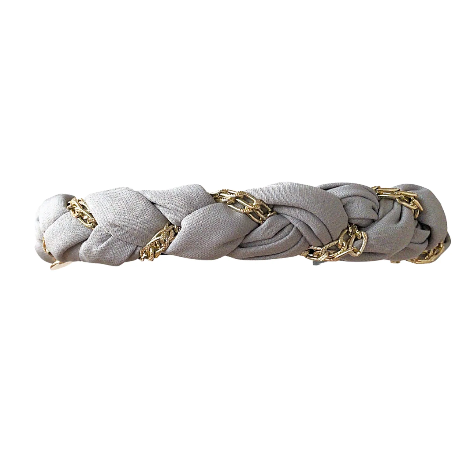 Halo Luxe Evelyn Twisted Link Headband - Cloud