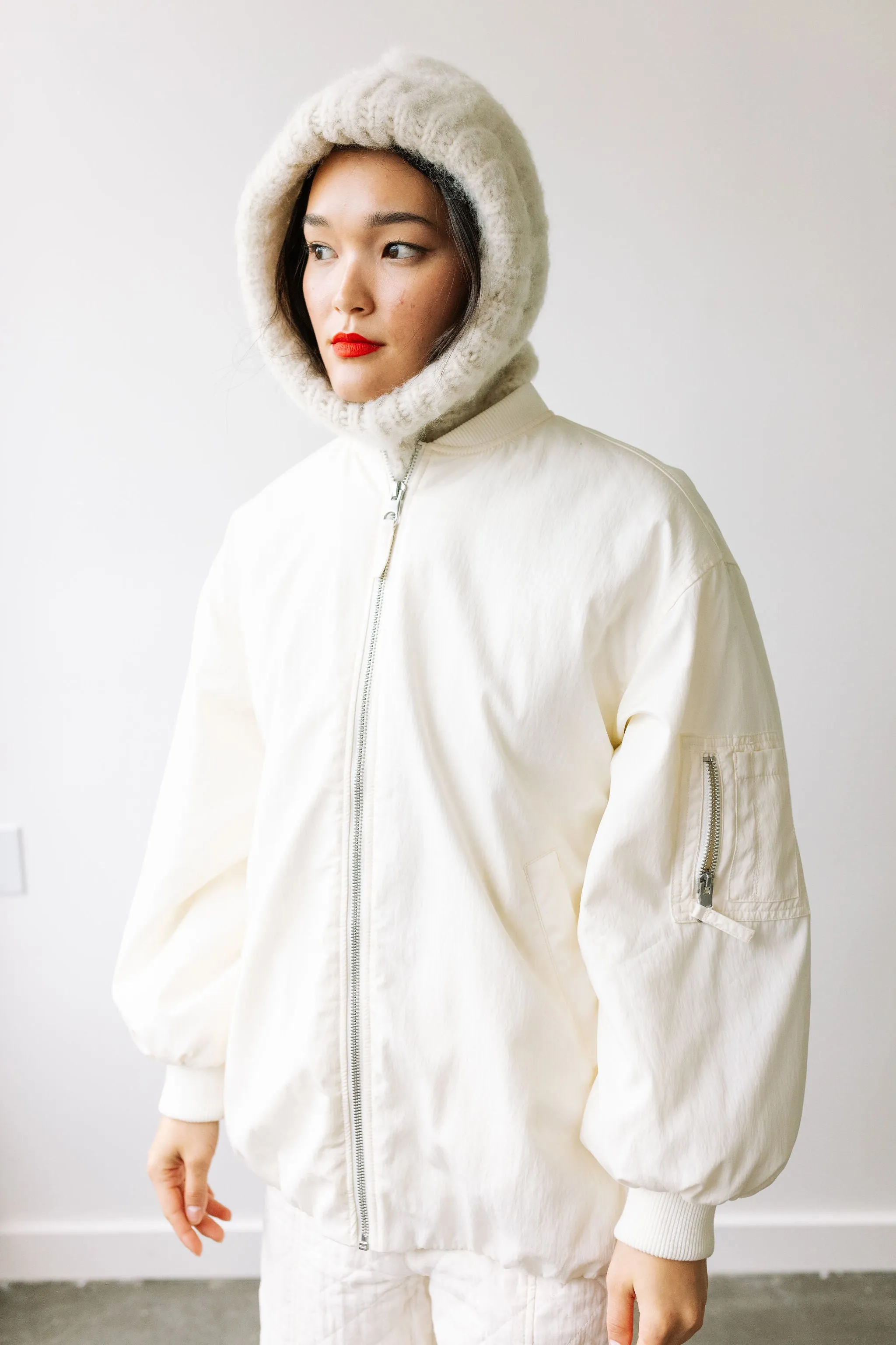 Hohto Hood (Natural White)