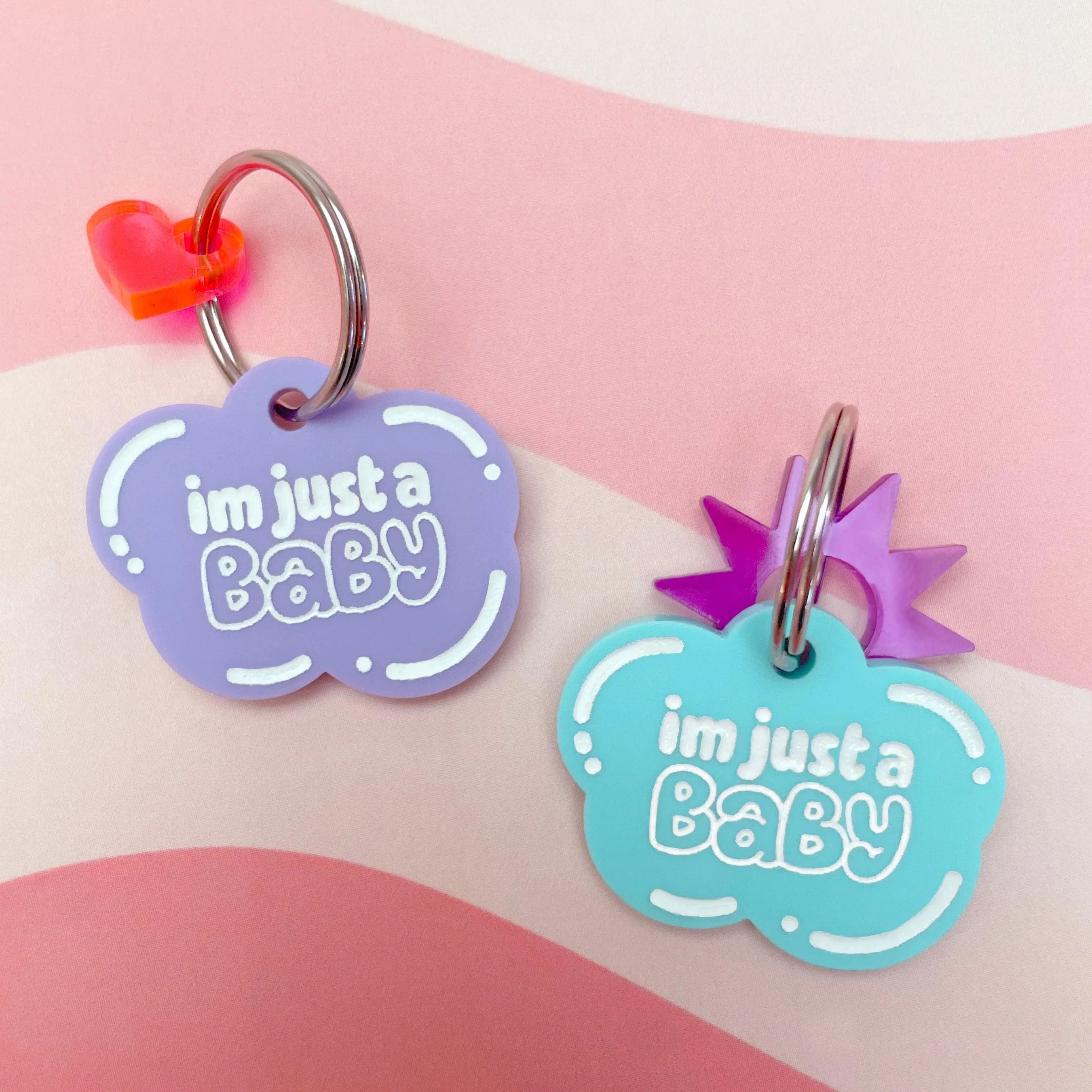 Im Just a Baby Personalized Pet Tag