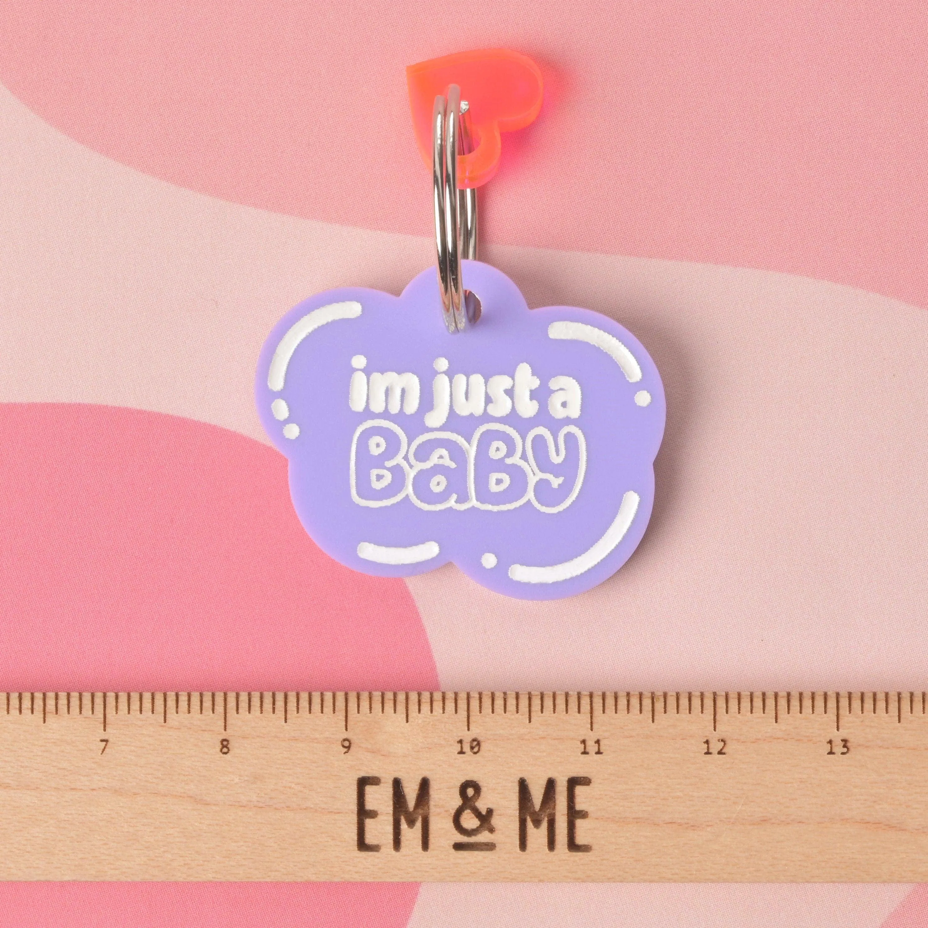 Im Just a Baby Personalized Pet Tag