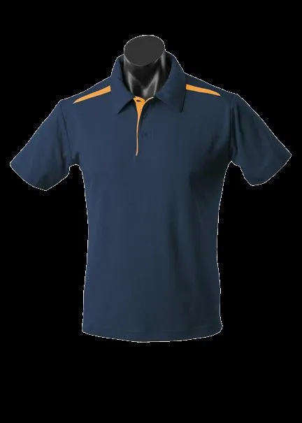 Kids Paterson Polo Navy/Gold