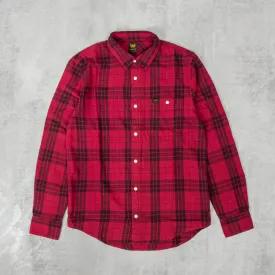 Lee Leesure Check Shirt - Port