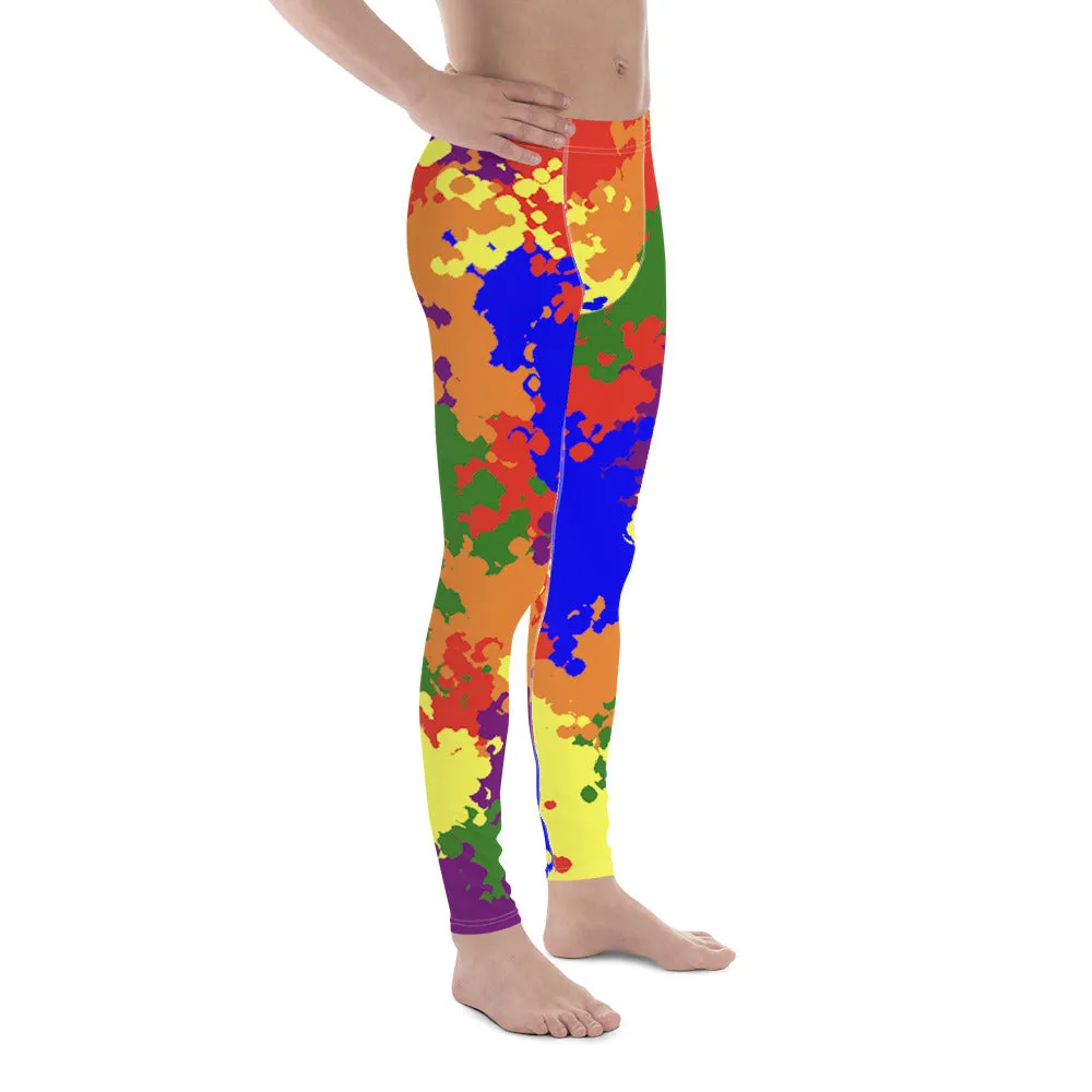 LGBTQ Pride Men's Leggings Yoga Pants - Camouflage