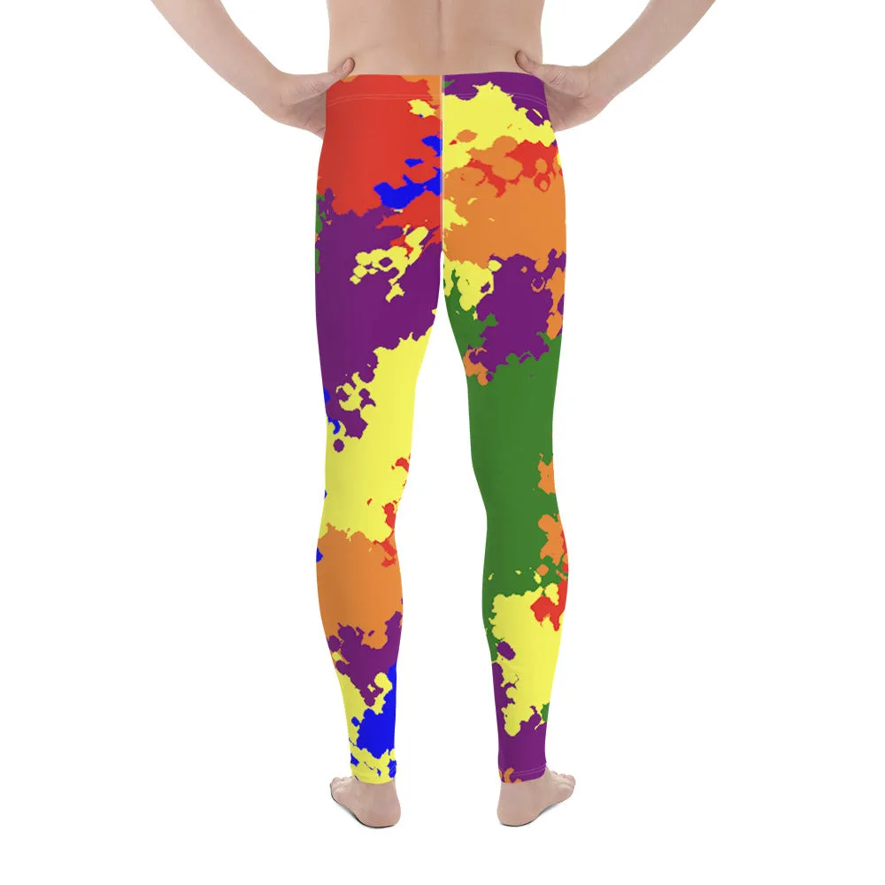 LGBTQ Pride Men's Leggings Yoga Pants - Camouflage