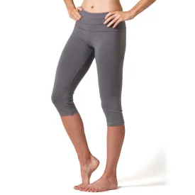 Love Capri Leggings - Charcoal Gray