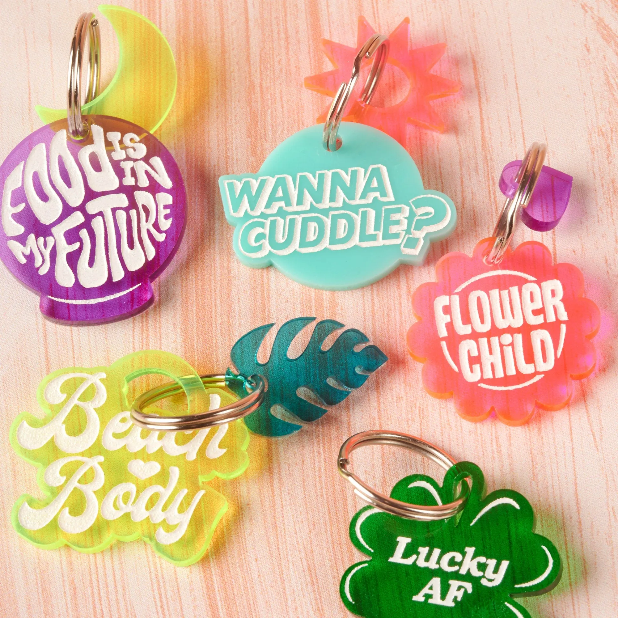 Lucky AF Personalized Pet Tag