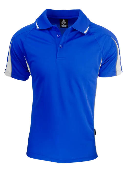 Mens Eureka Polo Royal/White