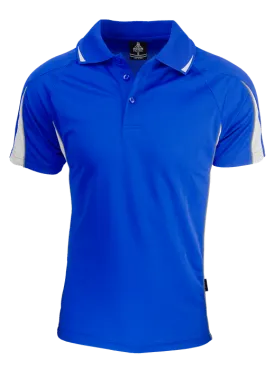 Mens Eureka Polo Royal/White