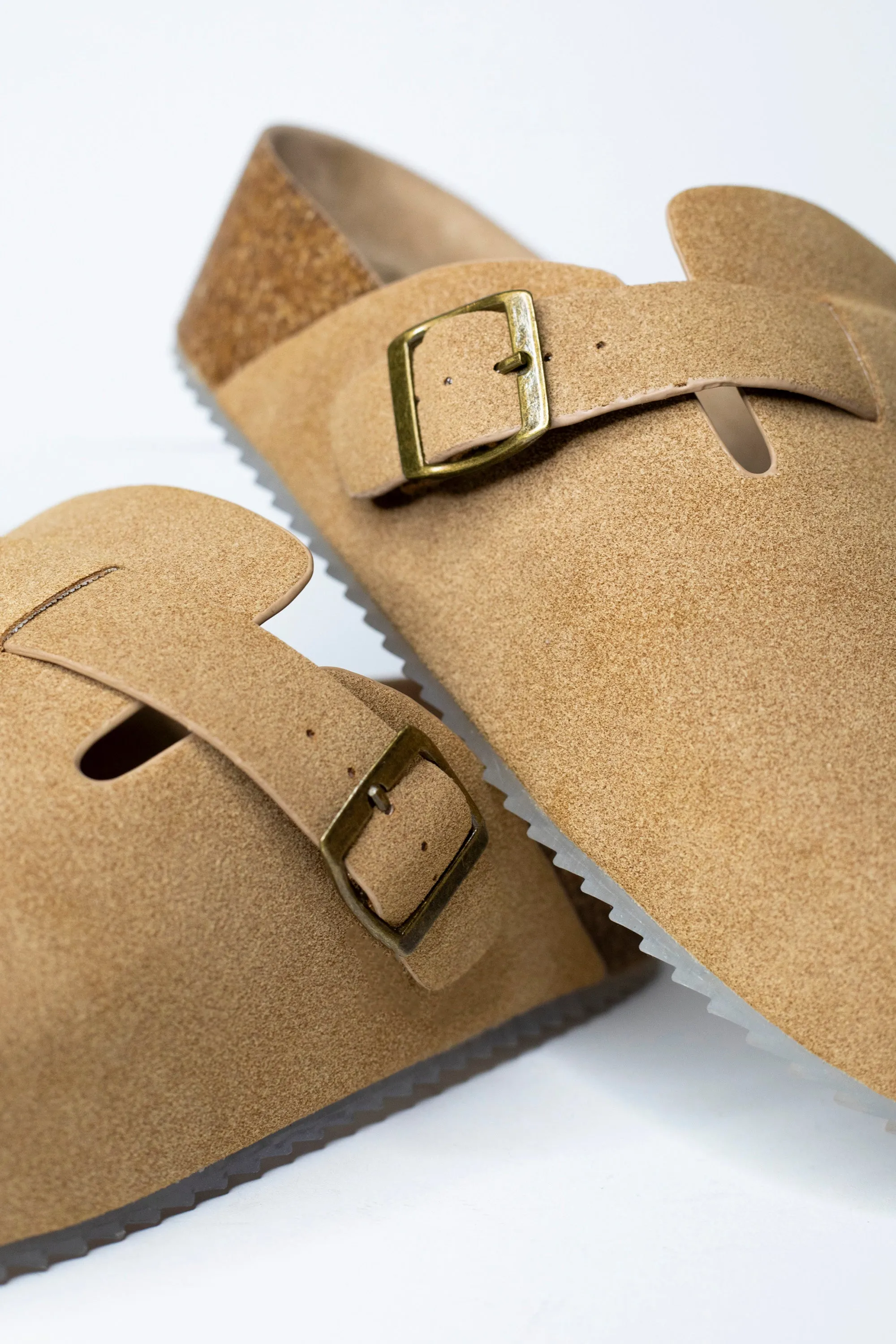 MIA Quest Taupe Slides - FINAL SALE