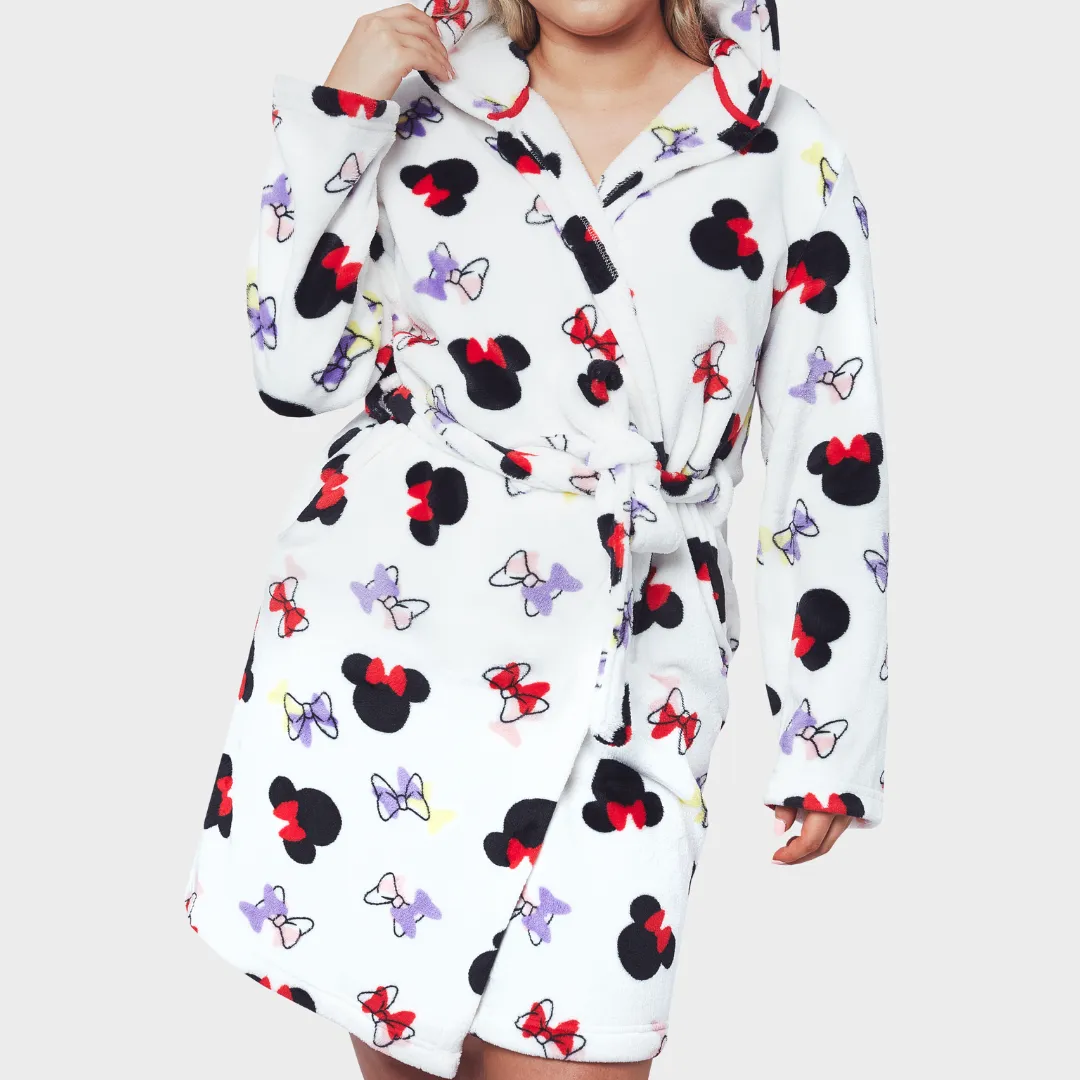 Minnie Mouse Dressing Gown Womens