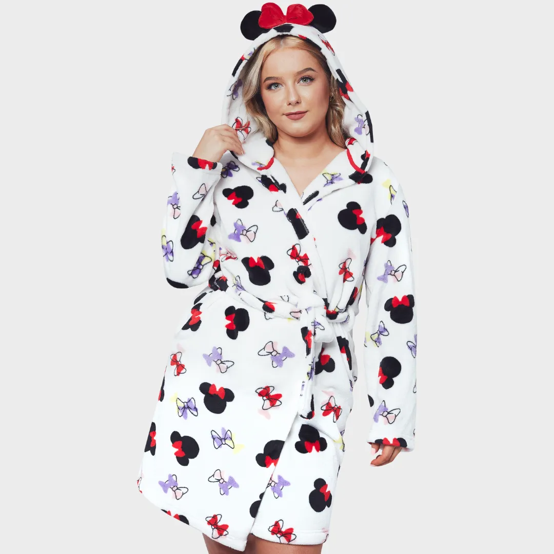 Minnie Mouse Dressing Gown Womens