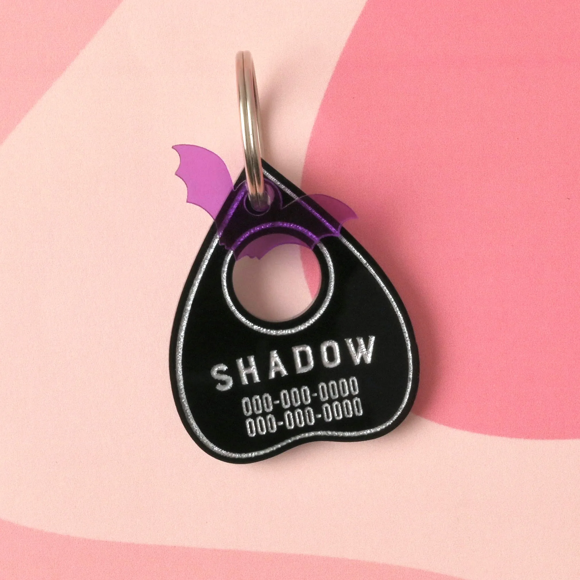 Ouija Planchette, Personalized Pet Tag