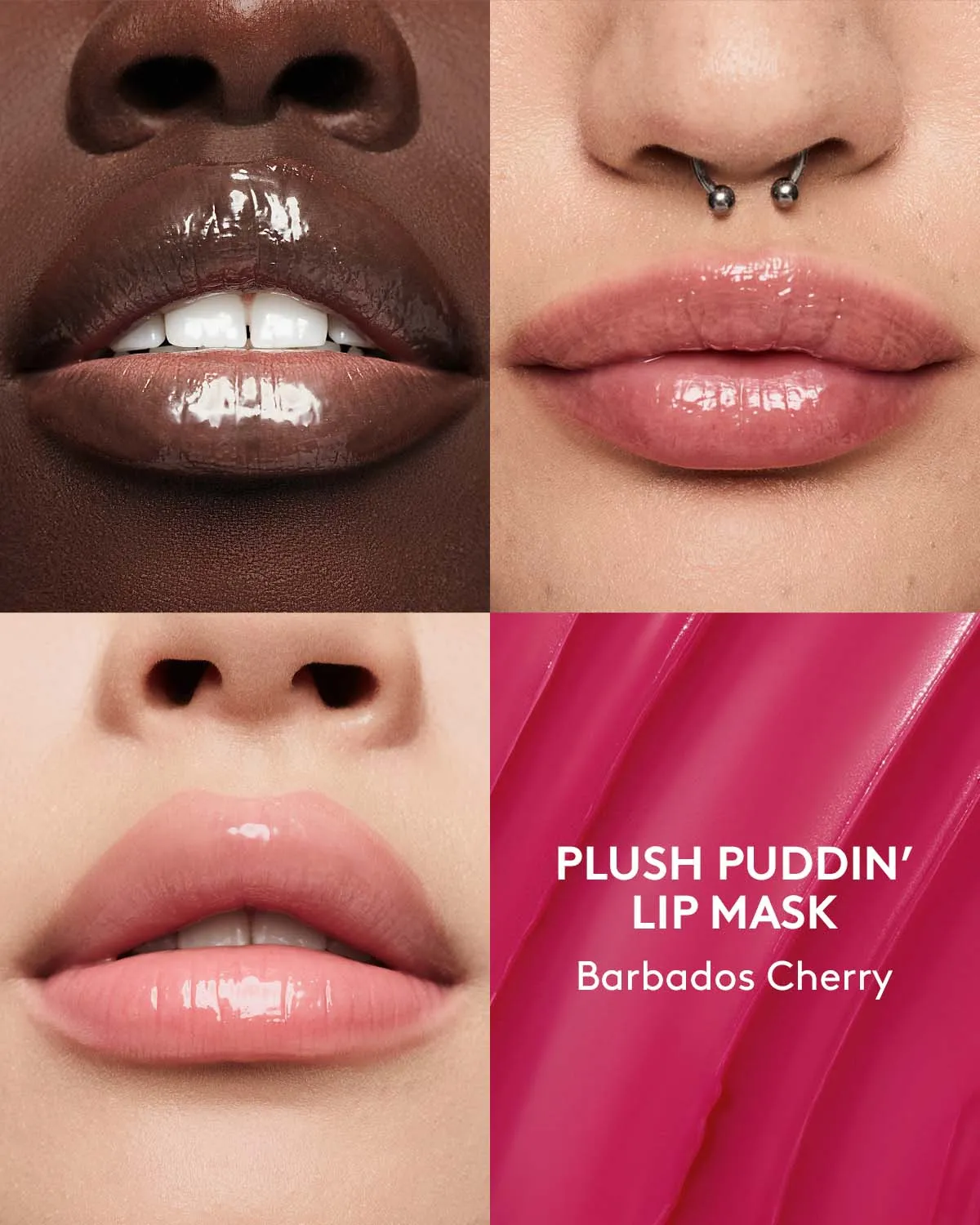 Plush Puddin' Intensive Recovery Lip Mask — Barbados Cherry