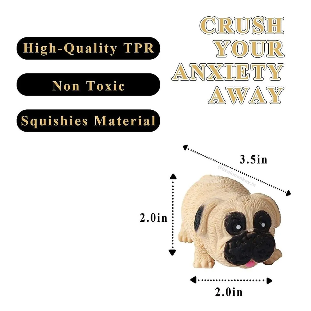 Pug Stress Buster - Squishy Doggy