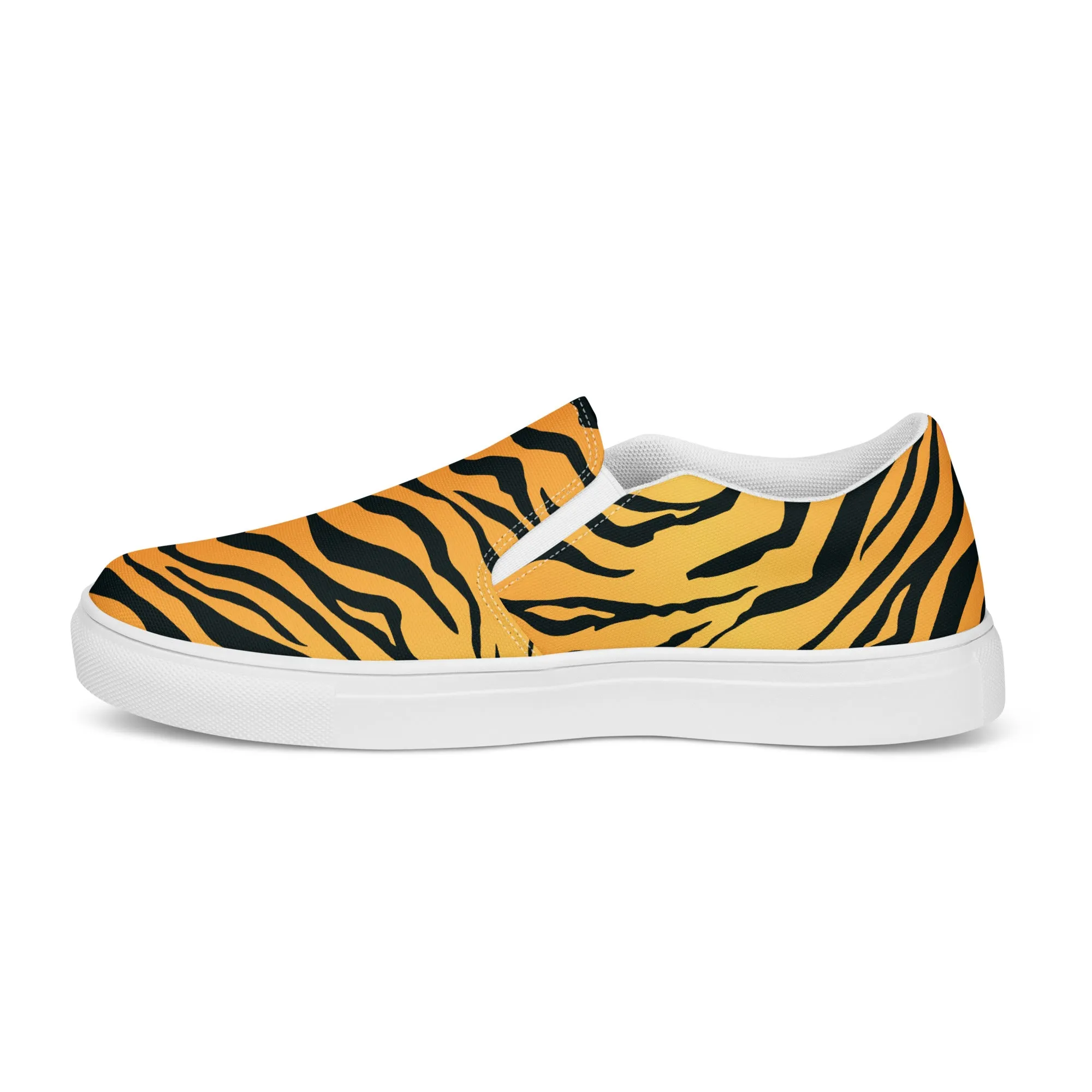 Rainbow Tiger Print Slip-on Shoes (female sizes)