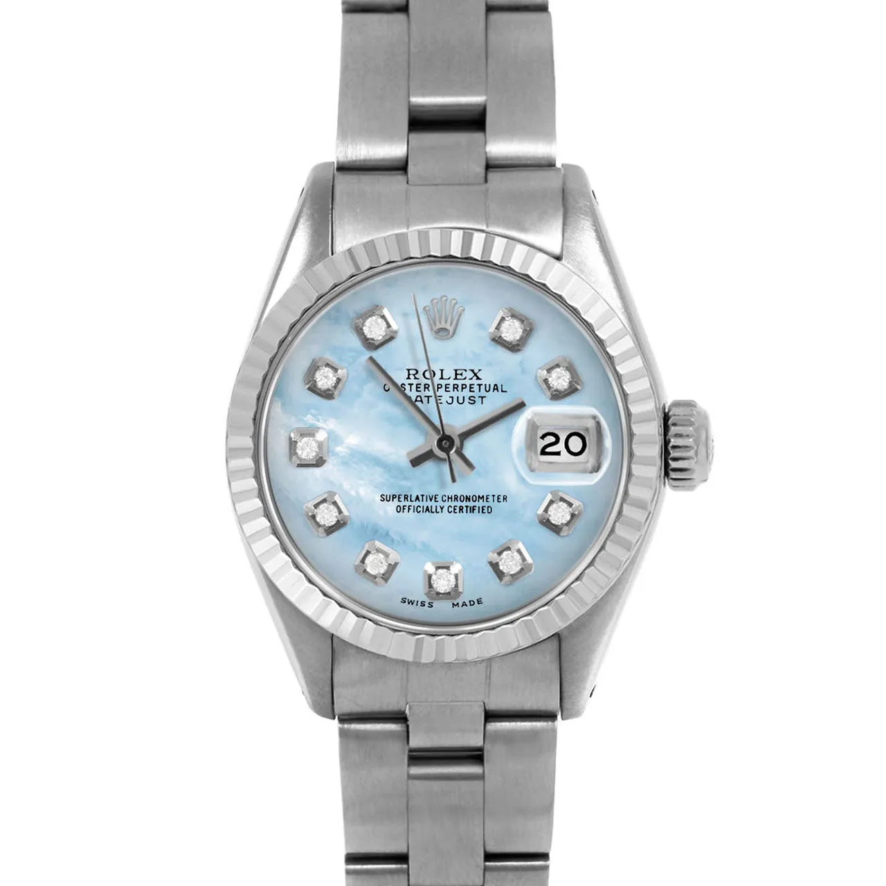 Rolex Datejust 26mm | 6917-SS-LBMOP-DIA-AM-FLT-OYS