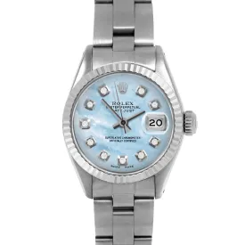 Rolex Datejust 26mm | 6917-SS-LBMOP-DIA-AM-FLT-OYS