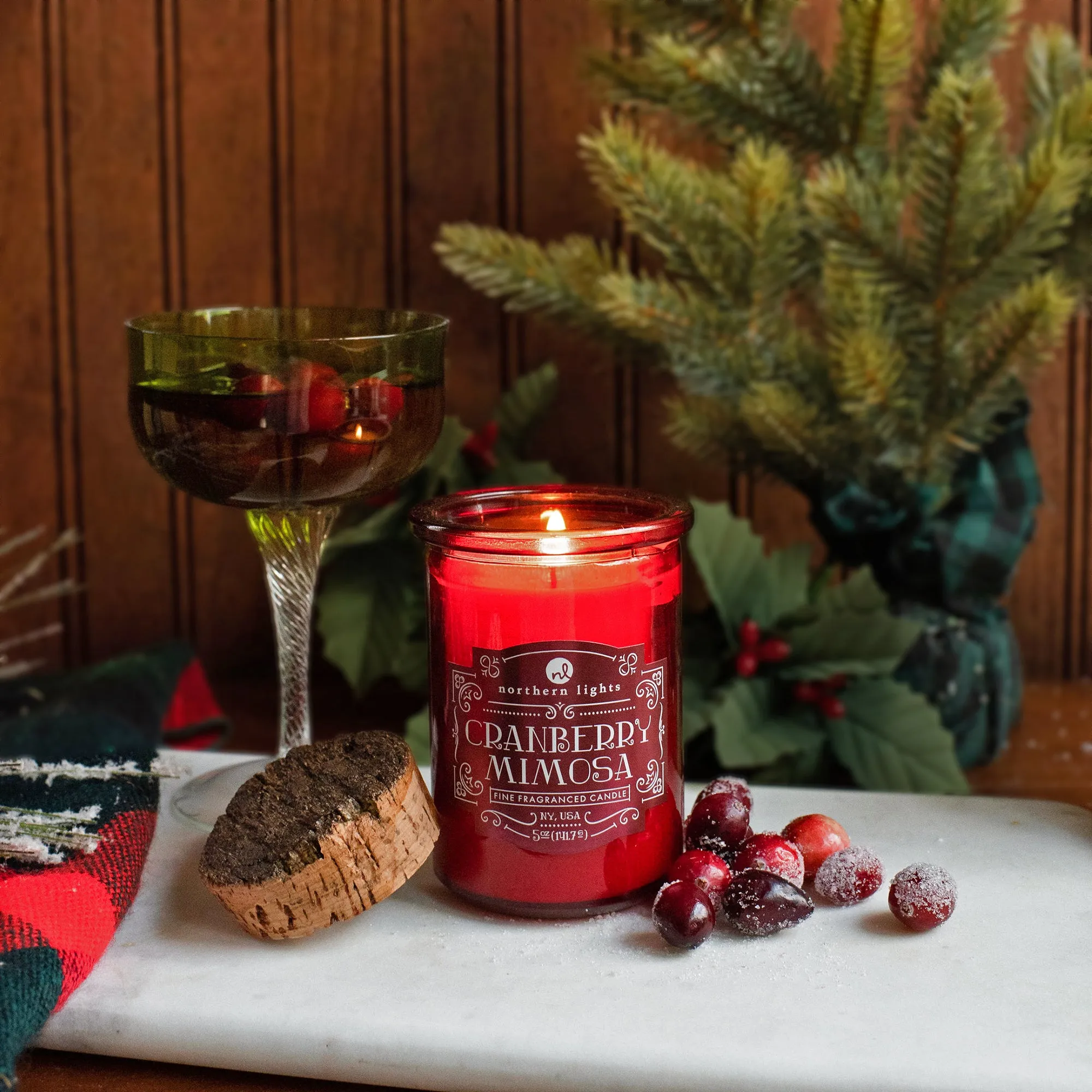 Seasonal Spirit - Cranberry Mimosa