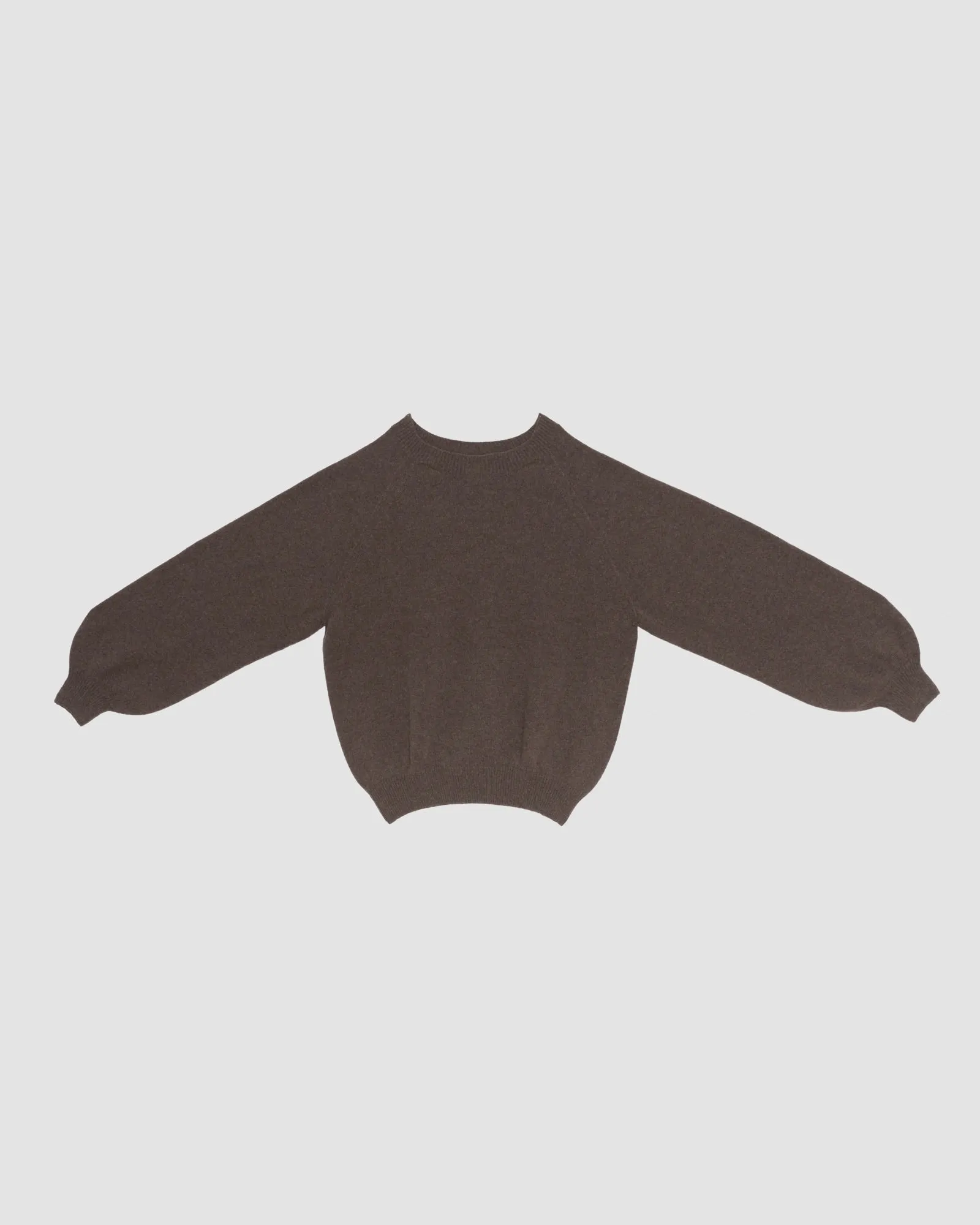 Soar Pullover - Recycled Cashmere - Teak Brown